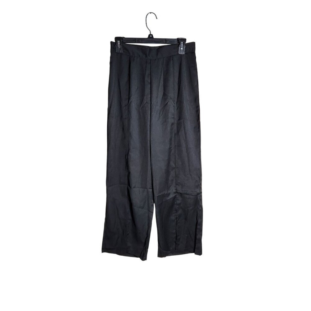 Shein Womens Petite L Black Pants